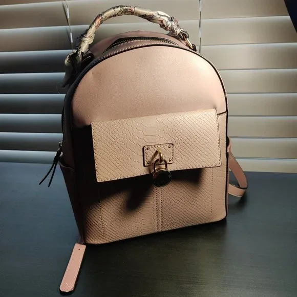 Call it Spring backpack CALL IT SPRING Faux Leather Black Backpack | eBay main image 4
